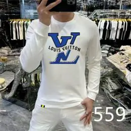 louis vuitton lv sweatshirt manches longues pour homme s_1259761